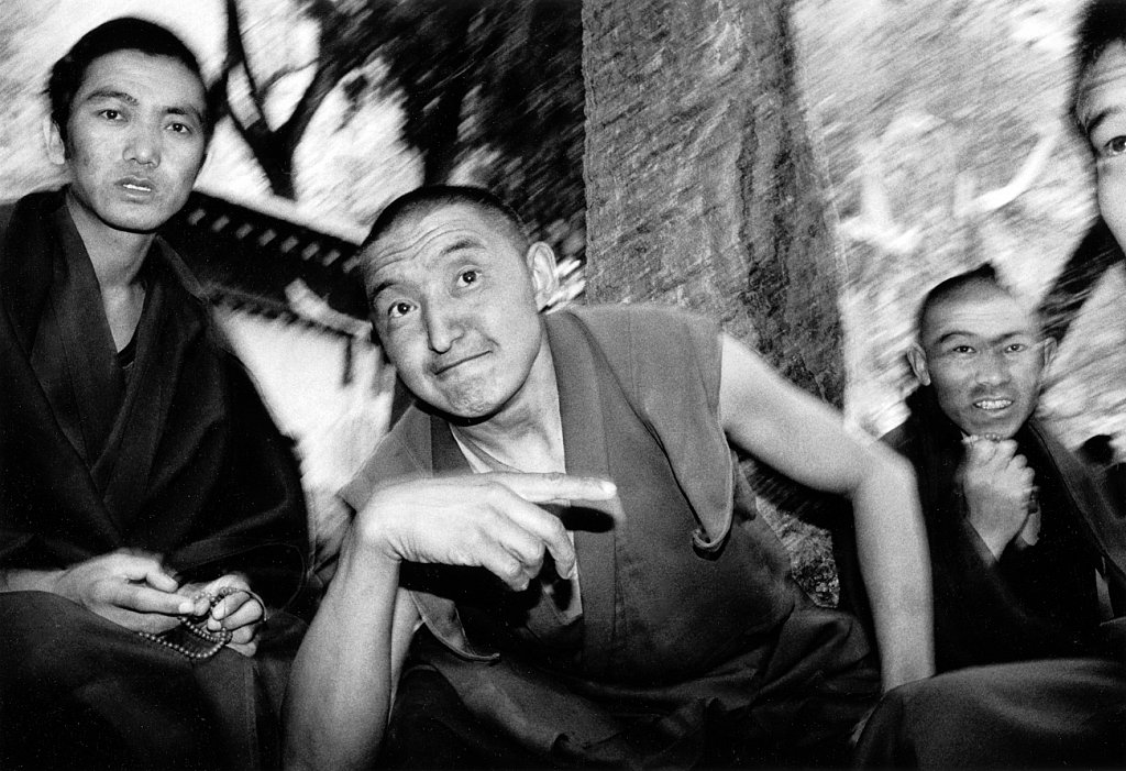 Debating monks. Sera Monastery